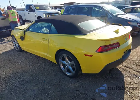 2015 Chevrolet Camaro 2Lt из США, поврежденный, VIN 2G1FF3D39F9215477